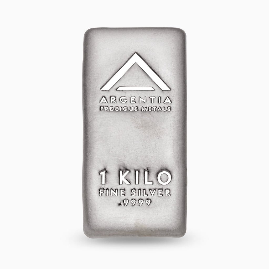 1 Kilo Bar, Argentia .9999 Fine Silver – Argentia Precious Metals