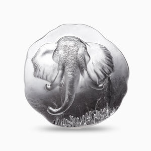 Elephant - 10 Ounce Round, Argentia .9999 Fine Silver